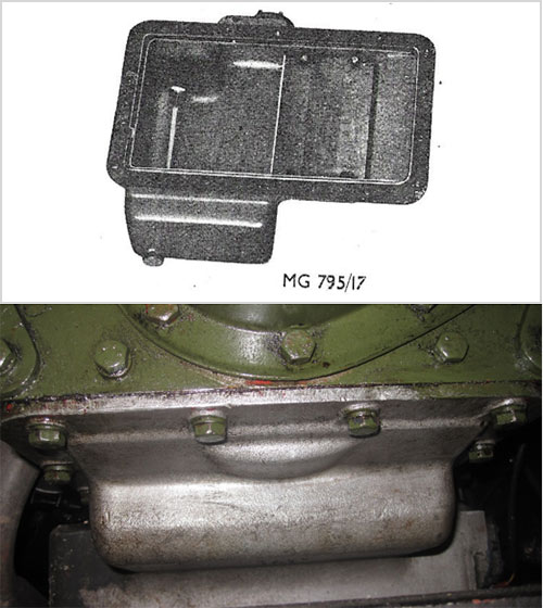 Figure 1 - Sump Dry Clutch Engine (From TPBG 1790)