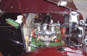 VA Tourer engine bay